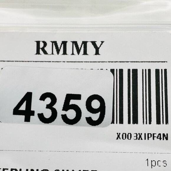 NEW Volleyball & Net Dangle Charm Pendant 925 Sterling Silver - Picture 5 of 5